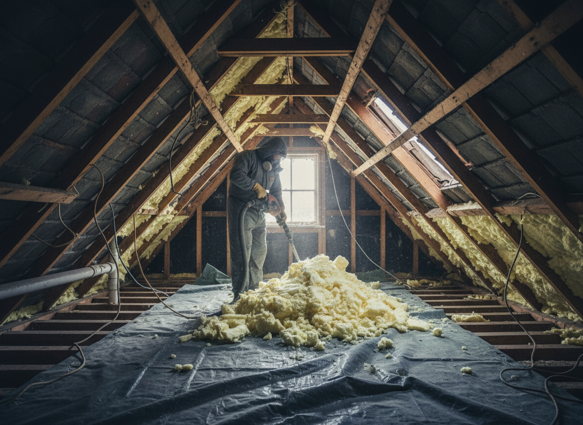 What Influences Spray Foam Removal Costs in Lincolnshire Homes