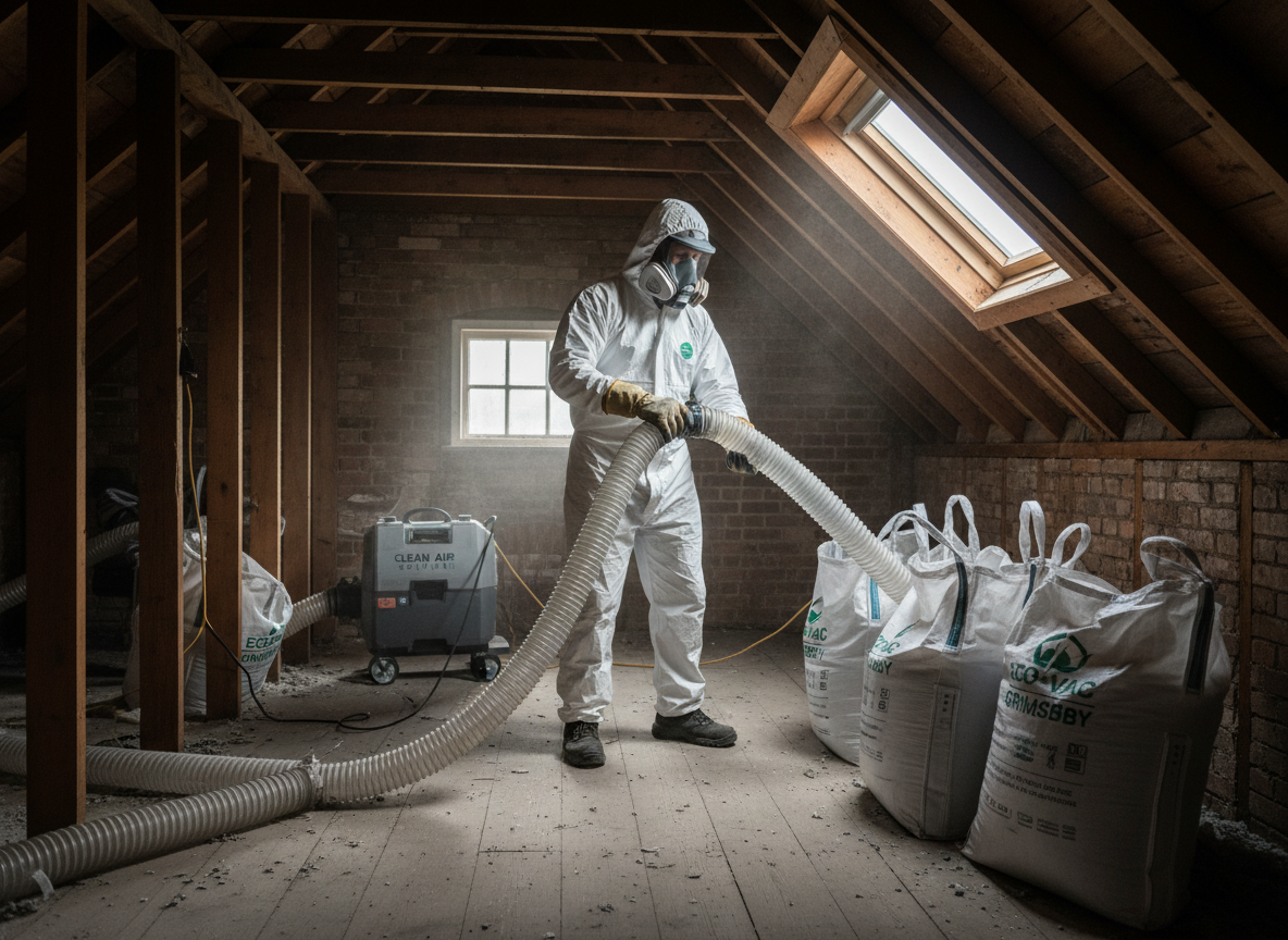 Environmentally Friendly Insulation Removal in Grimsby, Lincolnshire
