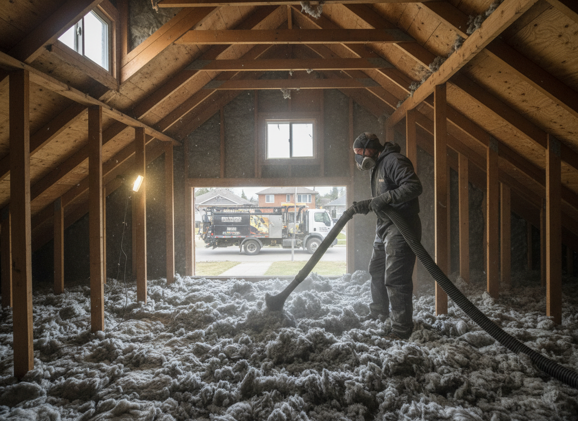Insulation Removal Service in Grimsby, Lincolnshire