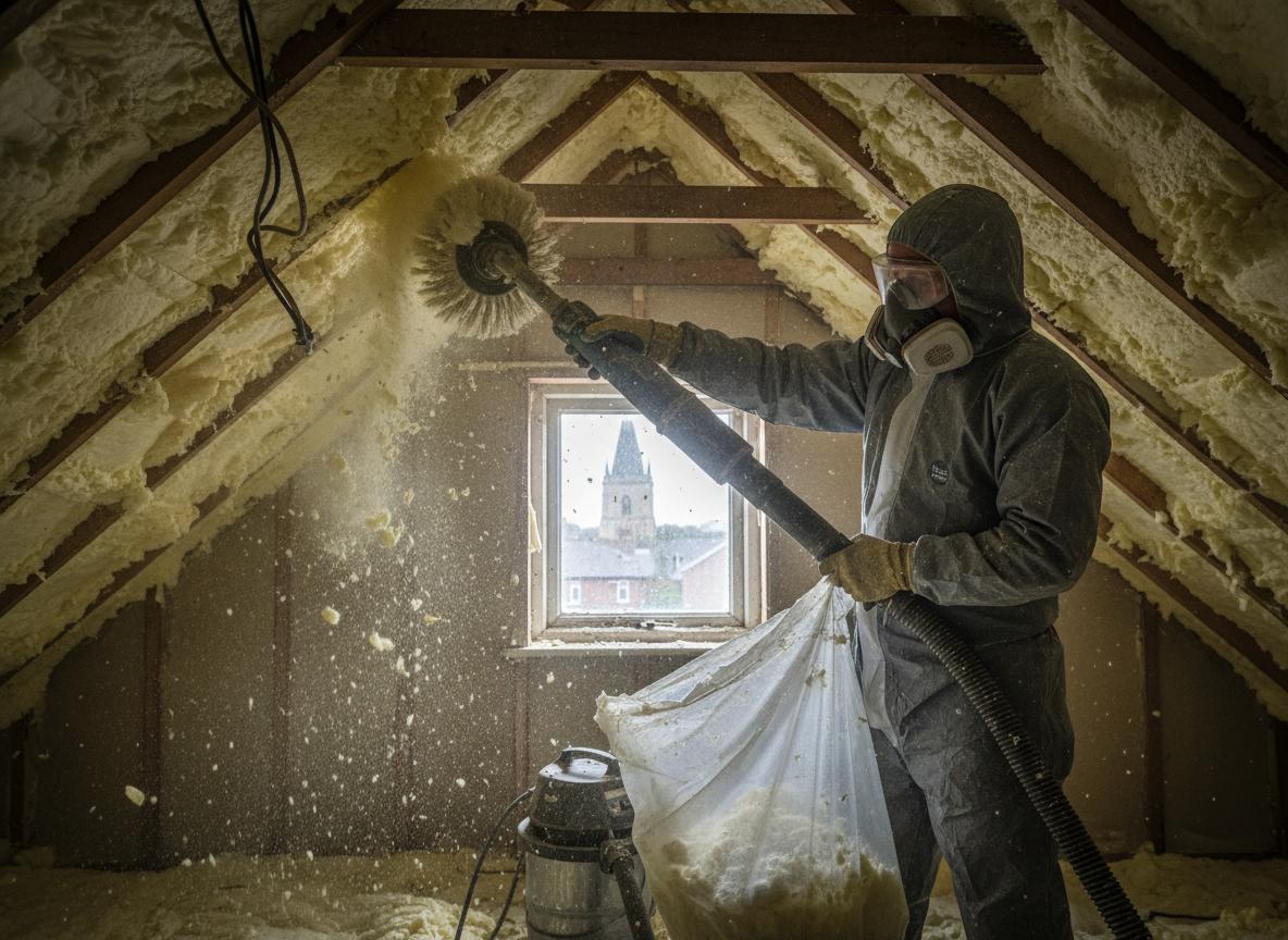 Spray Foam Removal in Laceby